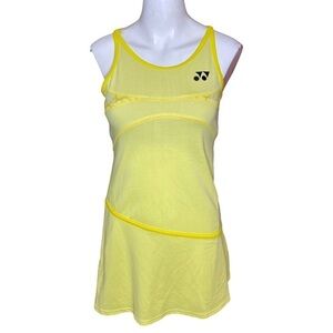 Yonex Tennis Badminton Dress Yellow Size S fits US XS (0,2)